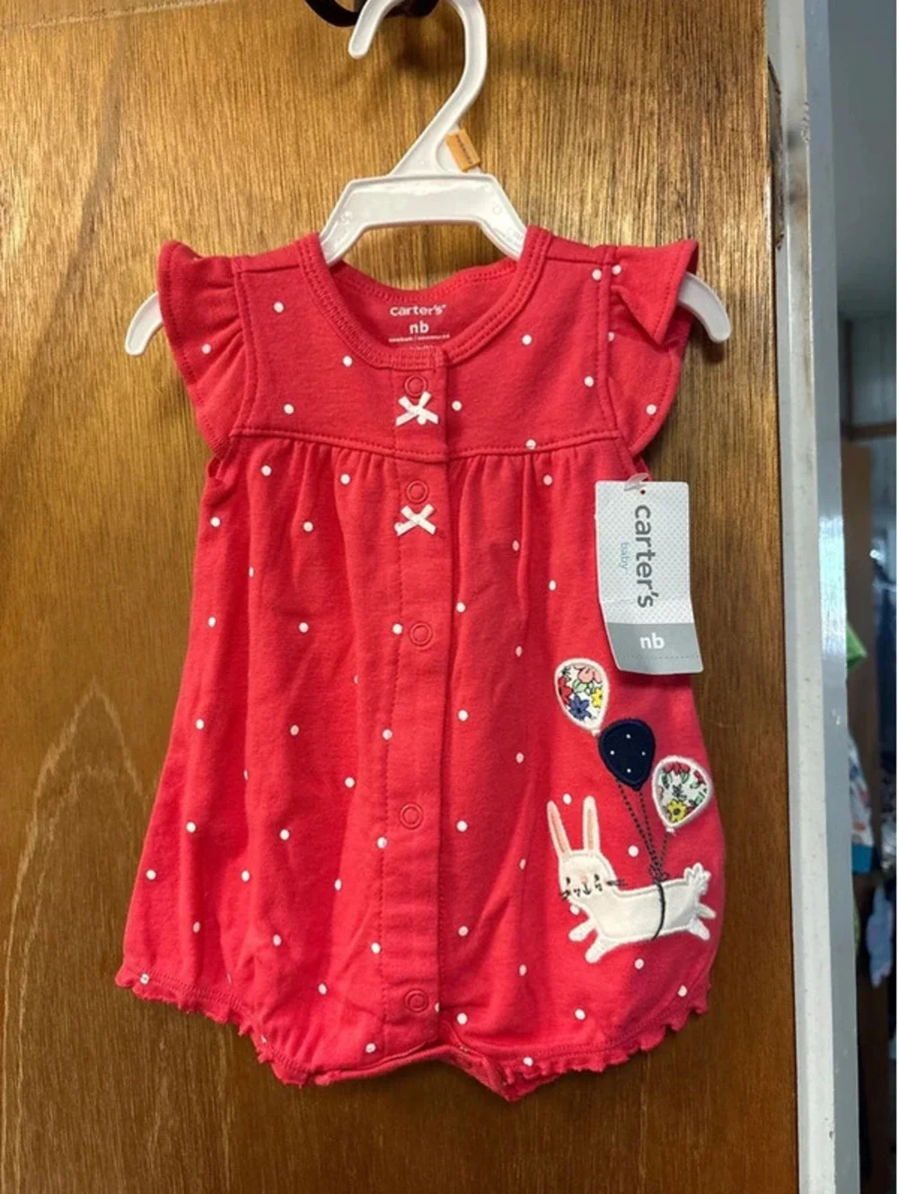NWT Carters Romper Newborn